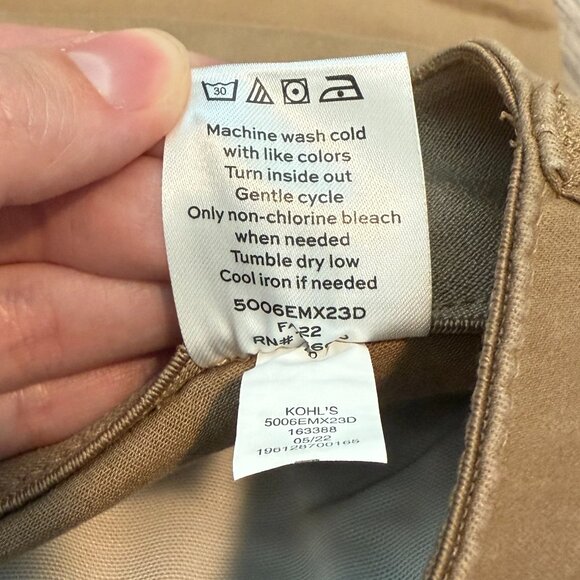 Draper James RSVP Size 8 Tan Skinny Jeans - Picture 5 of 7